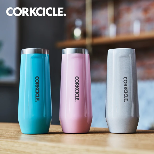 【CORKCICLE 酷仕客】Classic系列三層真空香檳杯200ml(顏色任選)