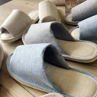 【iSlippers】悠活系列-布質家居室內拖鞋-英倫爵色(單雙)