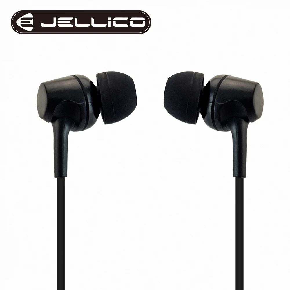 【Jellico】電競系列輕巧好音質線控入耳式耳機黑色(JEE-CT29-BK)