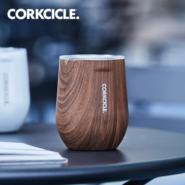 【CORKCICLE 酷仕客】Wood系列三層真空啜飲杯/保冰啤酒杯/保溫杯340ml