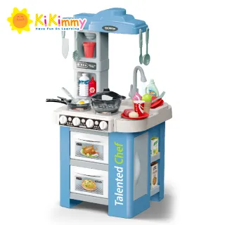 【kikimmy】美式創意料理雙面廚房玩具(兩色可選)