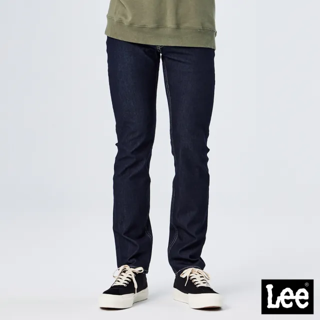 Lee 706 低腰合身窄管男牛仔褲 清水洗 Momo購物網