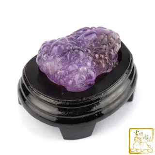 【吉祥水晶】紫水晶貔貅 302g(開運招財)