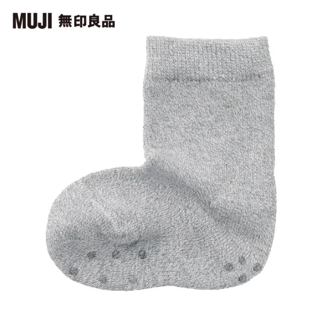 【MUJI 無印良品】幼兒棉混腳跟特殊編織直角襪(共6色)