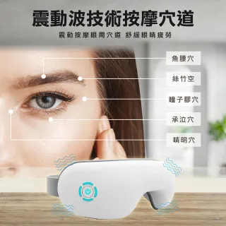【Jo Go Wu】USB按摩熱敷眼罩(眼部按摩器/舒壓助眠/溫控眼罩/舒壓助眠/震動按摩)