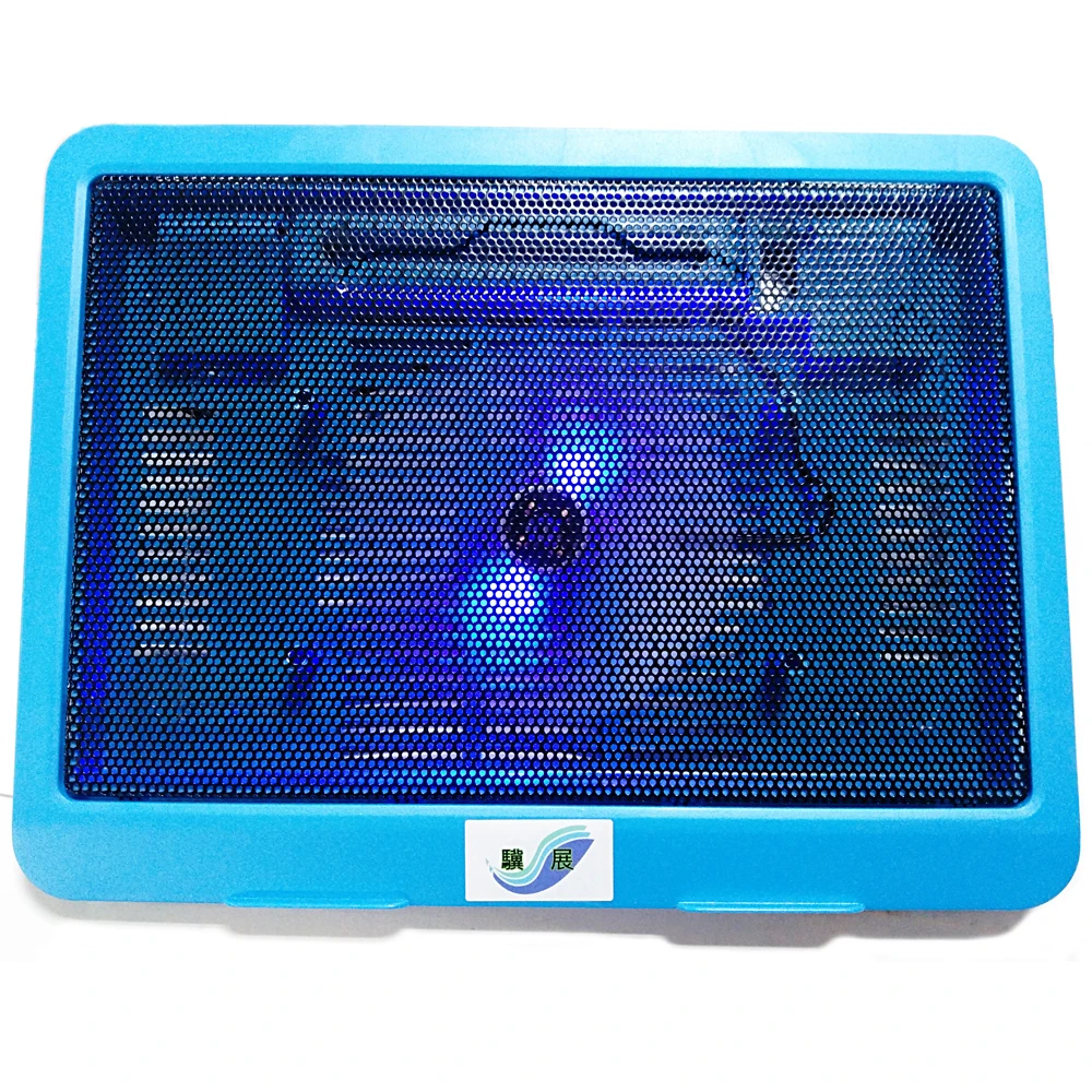 【驥展】藍極光 大散熱風扇 筆電散熱座 散熱墊 散熱架