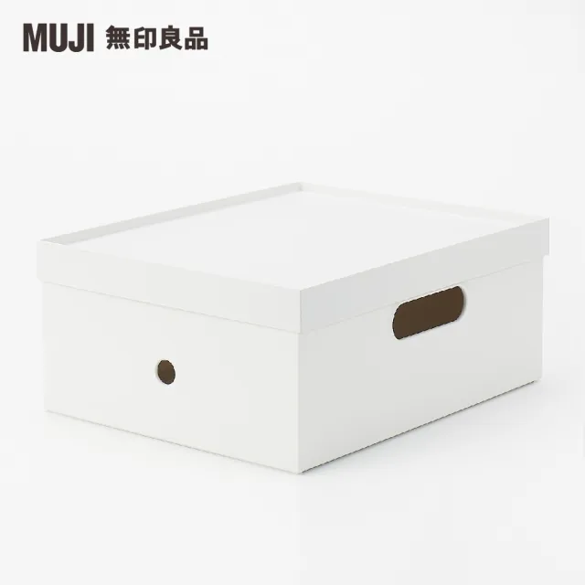 【MUJI 無印良品】聚丙烯檔案盒.標準型.1/2.約25x32x12cm