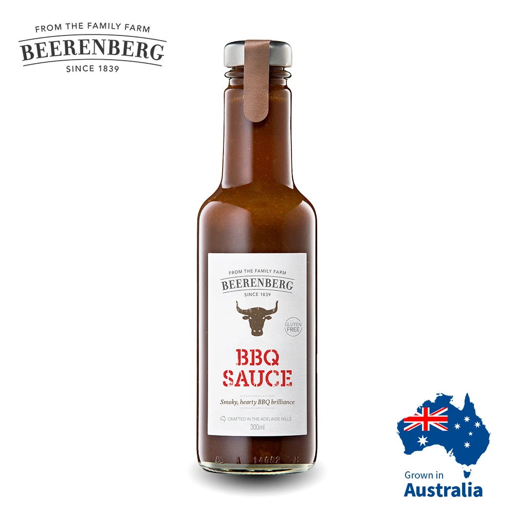 【Beerenberg】澳洲煙燻烤肉醬-300ml(BBQ Sauce)