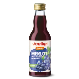 Voelkel 梅洛紅葡萄汁200ml(100%原汁)