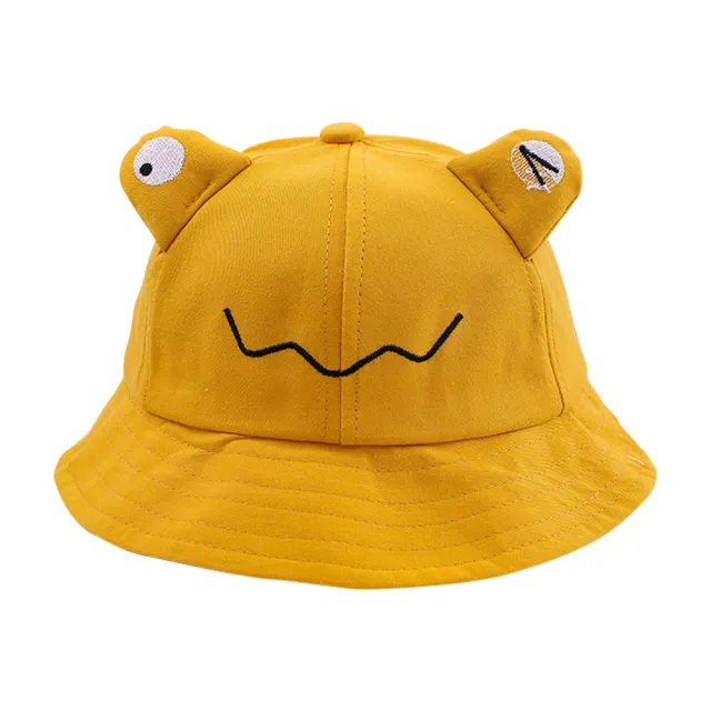 Joyna 兒童漁夫帽 青蛙造型遮陽帽 防曬童帽 寶寶帽 幼兒園帽子 Momo購物網 雙11優惠推薦 22年11月