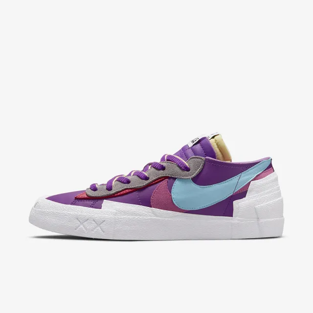 NIKE 耐吉】BLAZER LOW SACAI KAWS 三方聯名限量低筒紫色(DM7901-500