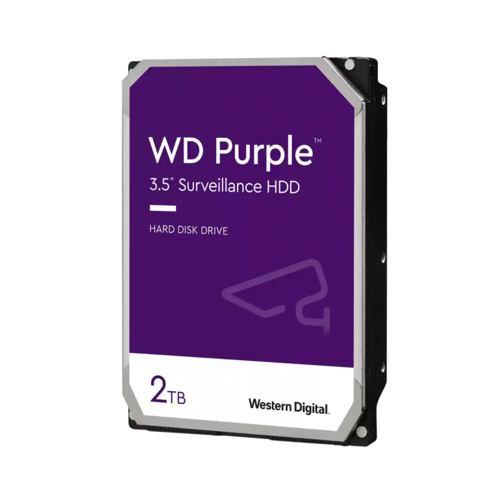 【WD 威騰】紫標 2TB 3.5吋監控系統硬碟(WD22PURZ)