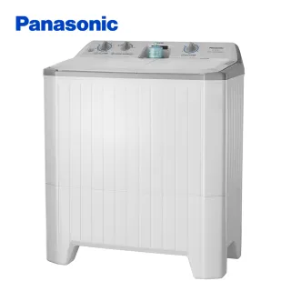 【Panasonic 國際牌】12公斤雙槽大容量洗衣機-瓷灰白(NA-W120G1)