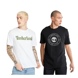 【Timberland】獨家特談-男款 多彩印花/LOGO 短袖T恤(多款任選)