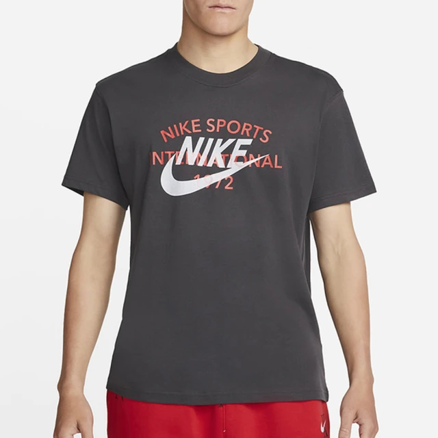 【NIKE 耐吉】休閒短袖 運動短袖 AS M NSW TEE NIKE CIRCA HBR 男款 灰色(DR8007060)