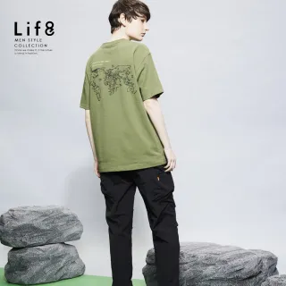 【Life8】WILDMEET 印花 世界冒險 高磅短袖上衣(61032)
