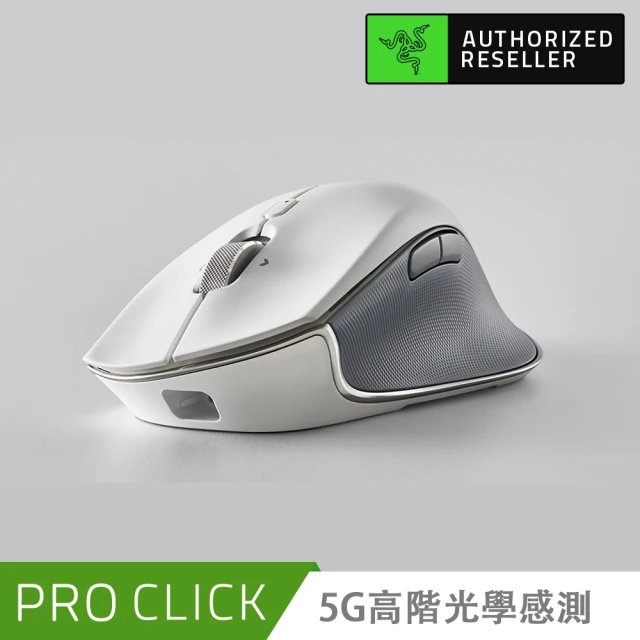 【Razer 雷蛇超值組】Pro Click Humanscale 人體工學無線滑鼠+防滑滑鼠墊