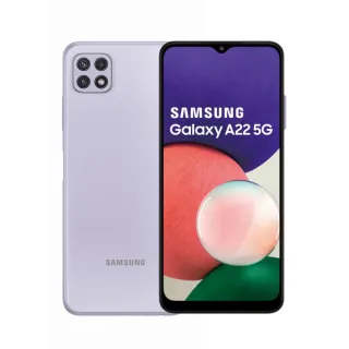【SAMSUNG 三星】Galaxy A22 5G 6.6吋三鏡頭智慧型手機(4G/128G)