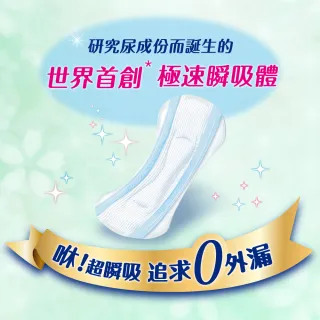 【來復易】瞬吸安心漏尿專用棉墊多量型 10片/包
