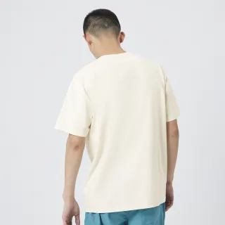 【GAP】男裝 厚磅密織 親膚系列 Logo純棉寬鬆休閒短袖T恤(多色可選)