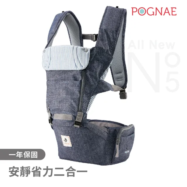 【POGNAE】新生兒包巾+二合一超值組合(新生兒包巾/ALL NEW二合一/安靜省力/超值組合)