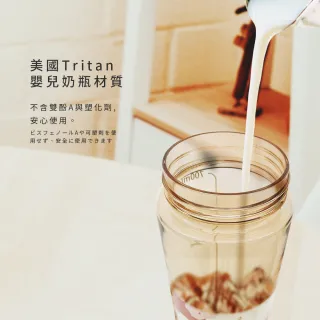 【Maru 丸山製研】美國進口Tritan材質兩用隨身水瓶750ml買1送1(附環保吸管/可吸珍珠/環保杯)