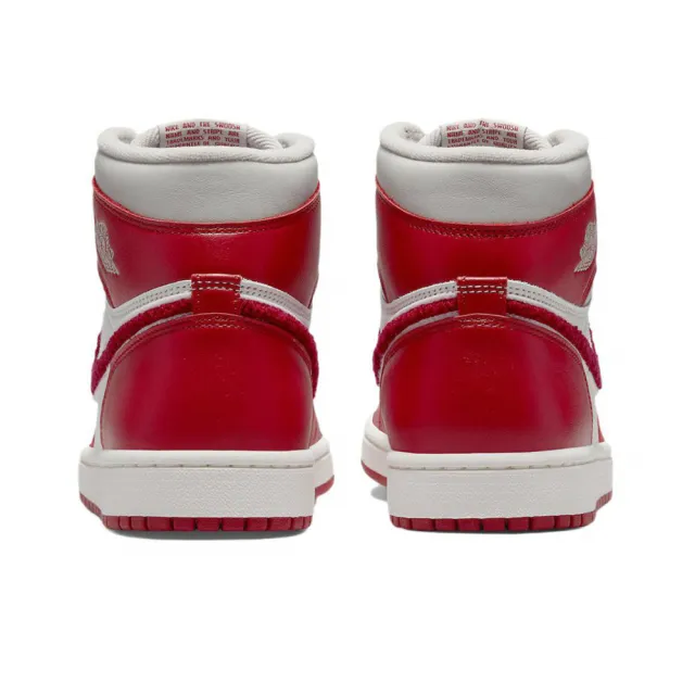 【NIKE 耐吉】Air Jordan 1 Retro High OG Varsity Red 校隊紅 絨毛 高筒 DJ4891-061