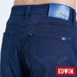 【EDWIN】JERSEYS EJ2棉感小直筒迦績褲-男款(酵洗藍)