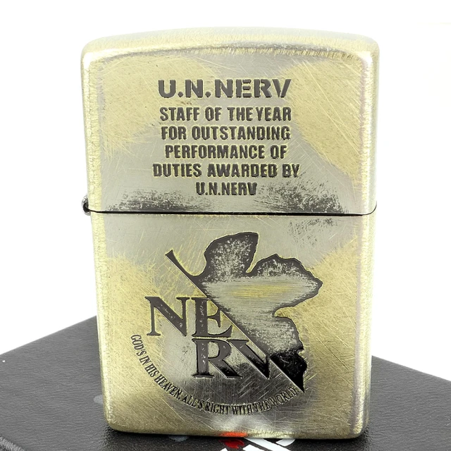 【ZIPPO】日系~EVA新世紀福音戰士-U.N.NERV AWARD VER.使徒標誌蝕刻打火機