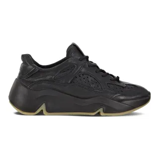 ecco】CHUNKY SNEAKER W 潮趣多色輕量透氣休閒運動鞋女鞋(彩色太妃棕 
