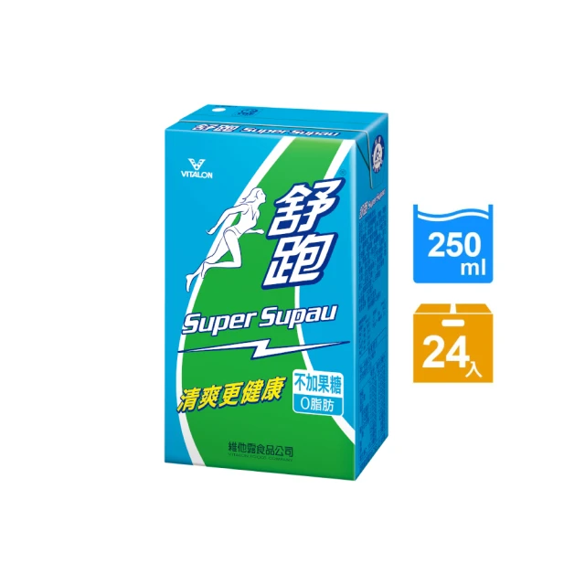 第01名 【舒跑】原味運動飲料鋁箔包250mlx24入-箱