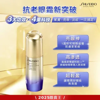 【SHISEIDO 資生堂國際櫃】激抗痕亮采緊緻眼霜15ml(拉提眼霜)
