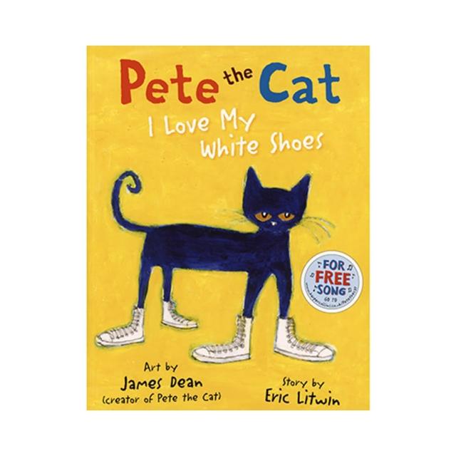 Pete Cat I Love My White Shoe