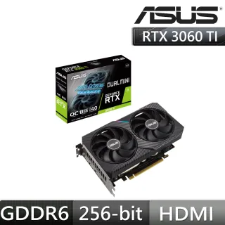 【ASUS 華碩】Dual GeForce RTX  3060 Ti V2 MINI OC 超頻版 8GB GDDR6顯示卡