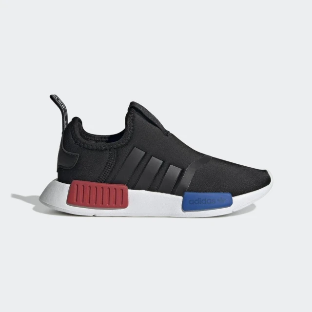 【adidas 愛迪達】Nmd 360 C 童鞋 休閒鞋 舒適 包覆 襪套式 易穿脫 避震 黑(GY9147)