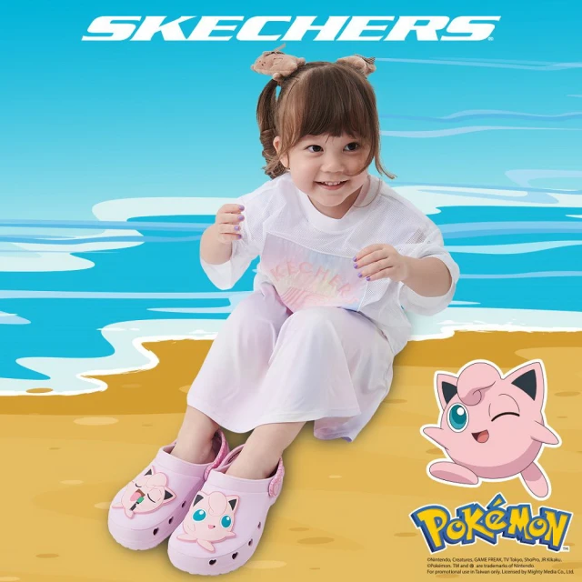 【SKECHERS】女童系列 SWEETHEART 寶可夢胖丁限定款(319500LPNK)