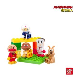 【ANPANMAN 麵包超人】官方商店 麵包超人與夥伴們積木樂趣組