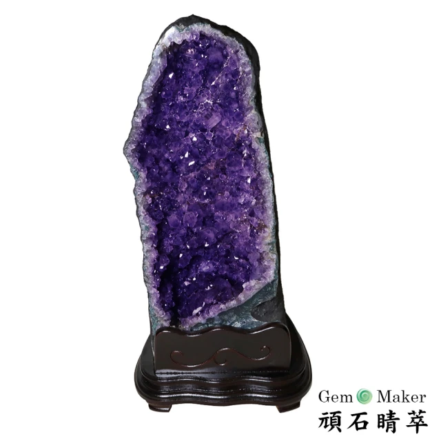 【GemMaker 頑石睛萃】開運招財天然巴西紫晶洞 FA-314(13.5kg)