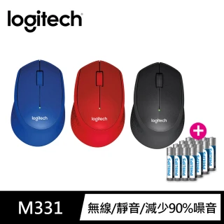 【贈Philips電池】Logitech 羅技 M331 SilentPlus 靜音滑鼠
