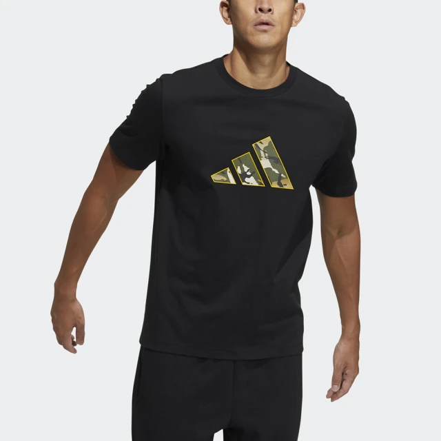 【adidas 愛迪達】UB GFX T BOS 男 短袖 上衣 T恤 運動 訓練 休閒 亞洲版 棉質 黑(GP0851)
