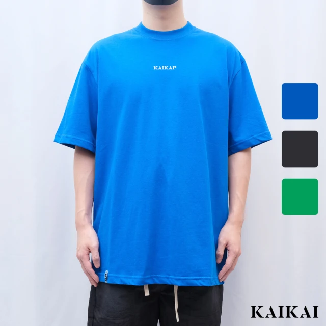 KAI KAI【KAI KAI】Logo重磅短袖Tee(男款/女款 純棉重磅上衣 Logo短Tee)