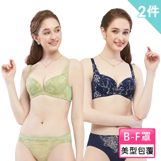 【Swear 思薇爾】萌動精靈系列B-F罩蕾絲包覆女內衣3套組(隨機出貨)