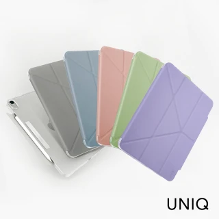 【UNIQ】iPad Air 5/4 10.9吋 Camden 抗菌磁吸設計支架多功能透明保護套