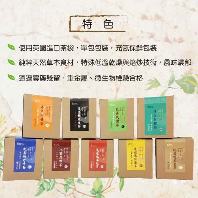 良膳之嘉 傳世漢方茶無中藥味刺五加力竹茶50入散裝環保量販包 久坐工作者最佳補給 Momo購物網 雙11優惠推薦