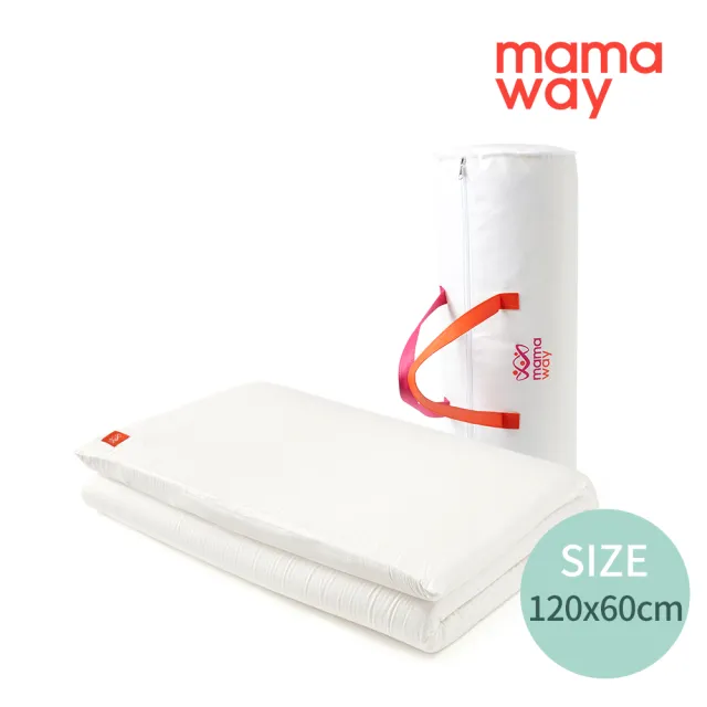 【mamaway 媽媽餵】智慧調溫抗敏防蹣嬰兒床墊(120*60cm)
