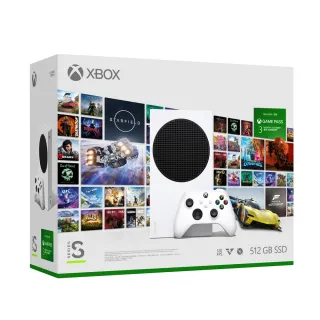 【Microsoft 微軟】Xbox Series S 512GB遊戲主機+Game pass 終極