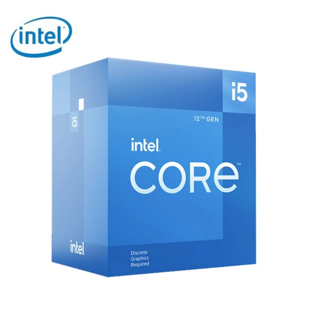 Intel 英特爾 Core i5-12400 CPU中央處