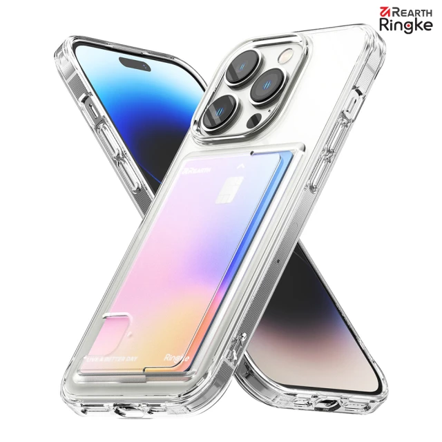 【Ringke】iPhone 14 Pro Max /14 Pro /14 Plus /14 Fusion Card 卡片收納防撞手機保護殼(Rearth)