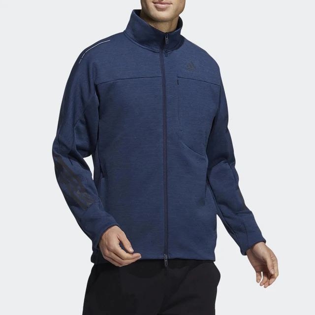 【adidas 愛迪達】外套 男款 運動外套 亞規 M 247 WU JKT 藍 H40855