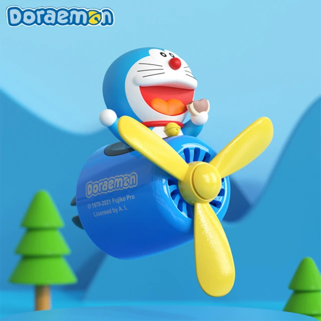 Doraemon 哆啦A夢 大安全帶護套/靠枕(愛心款) 推